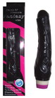 Wibrator w kolorze czarnym o naturalnym kształcie, o długości 18 cm i grubości 4 cm. Płynna regulacja wibracji.