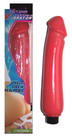 Wibrator w kolorze jasno-czerwonym o naturalnym kształcie, o długości 22 cm i średnicy 4 cm. Płynna regulacja wibracji.