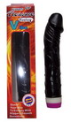 Wibrator z bardzo mikkiego tworzywa z yami, w kolorze czarnym. Pynna regulacja wibracji. rednica 3,5cm,dugo 19,5cm.